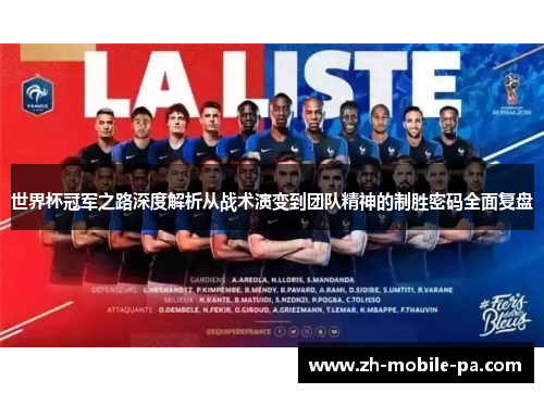 世界杯冠军之路深度解析从战术演变到团队精神的制胜密码全面复盘 世界杯冠军之路深度解析从战术演变到团队精神的制胜密码全面复盘